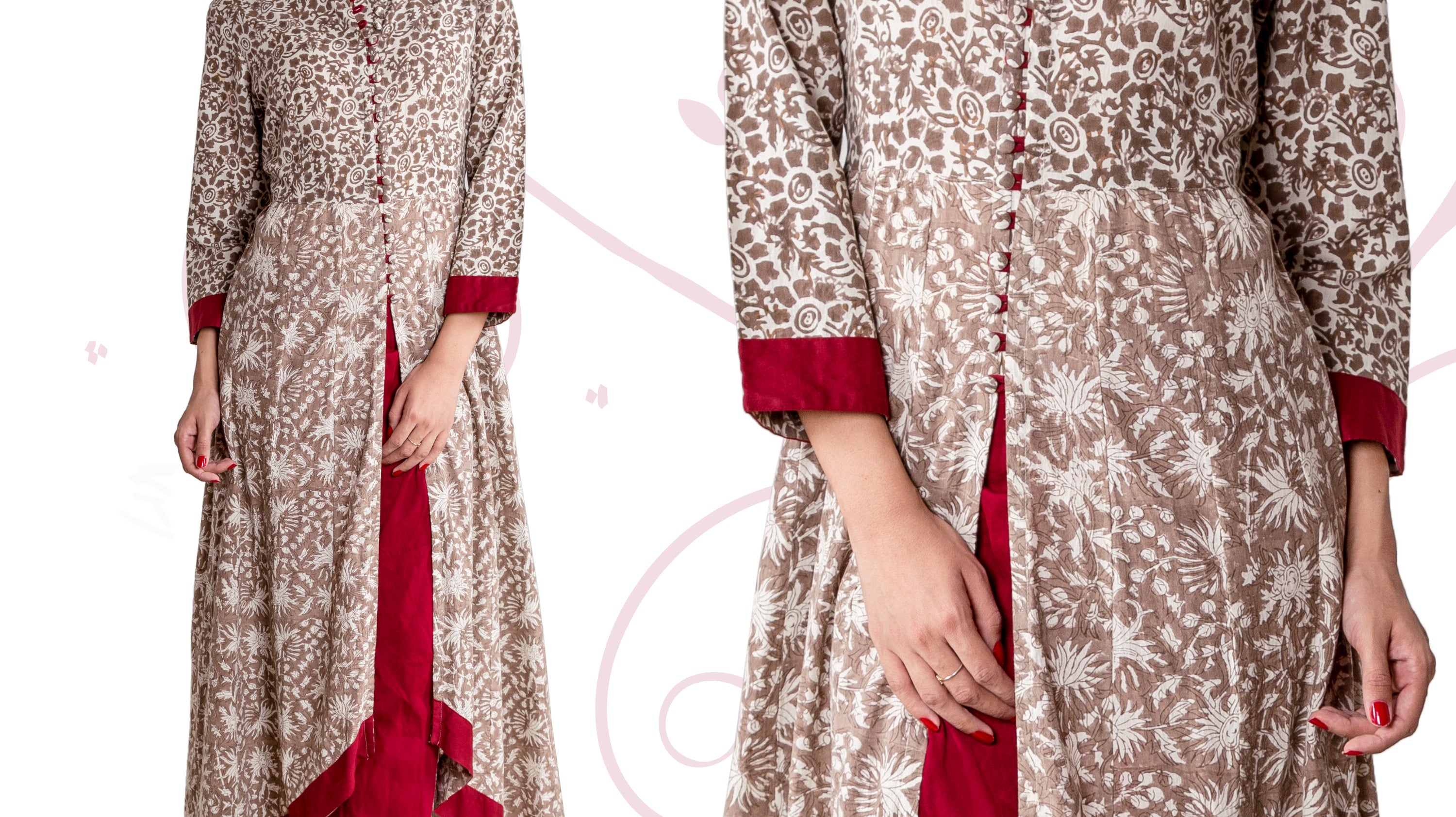 indo western kurtis