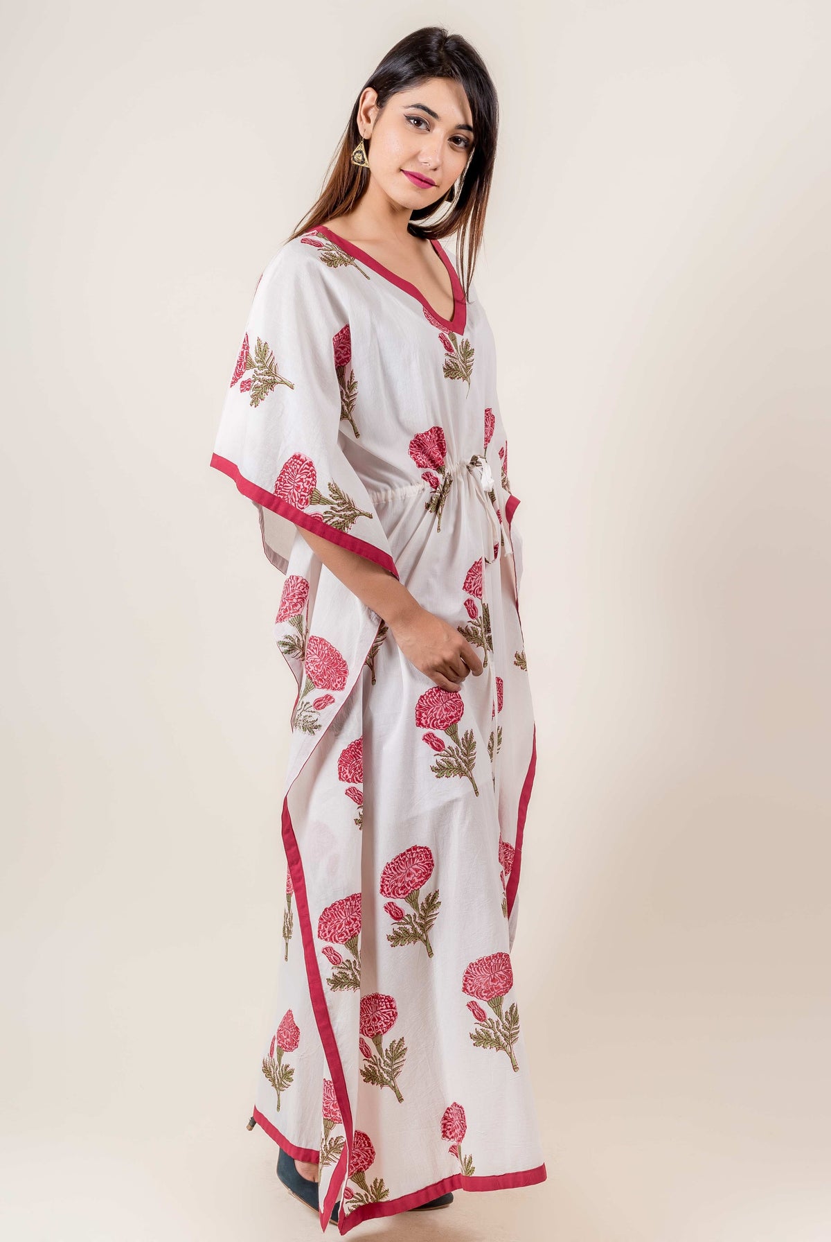 Hand Block Printed Kaftan