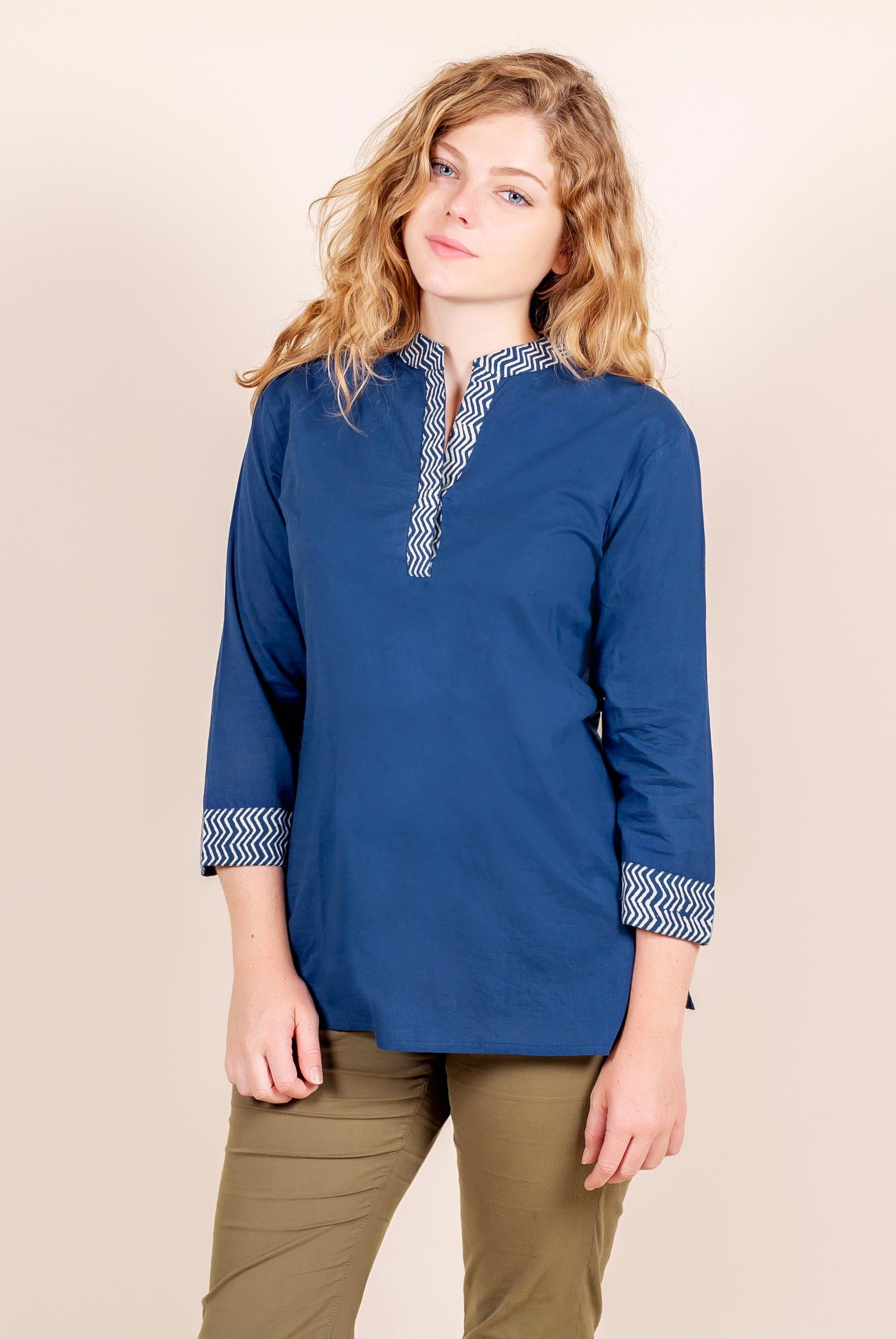 block printed tops online