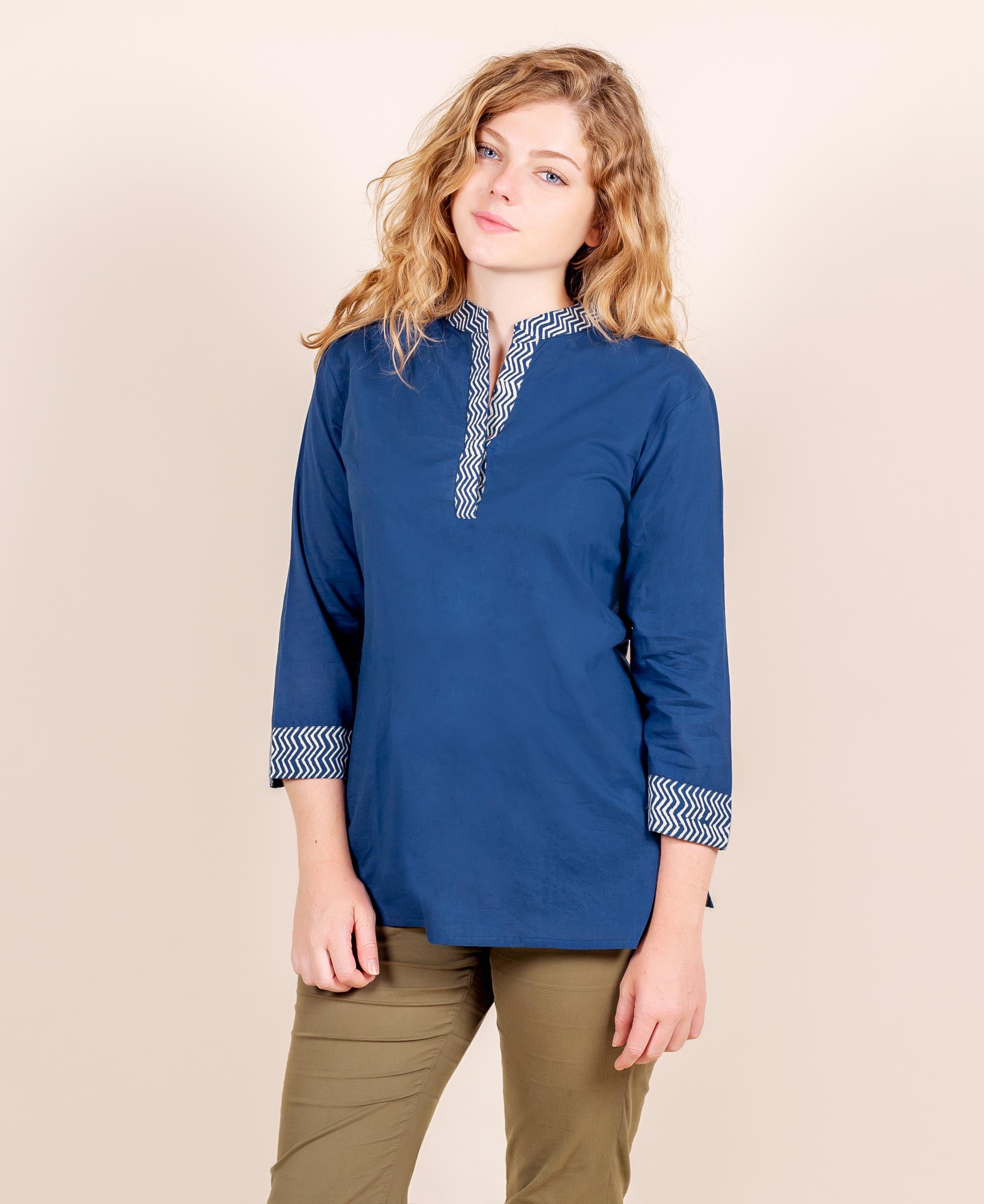 block printed tops online