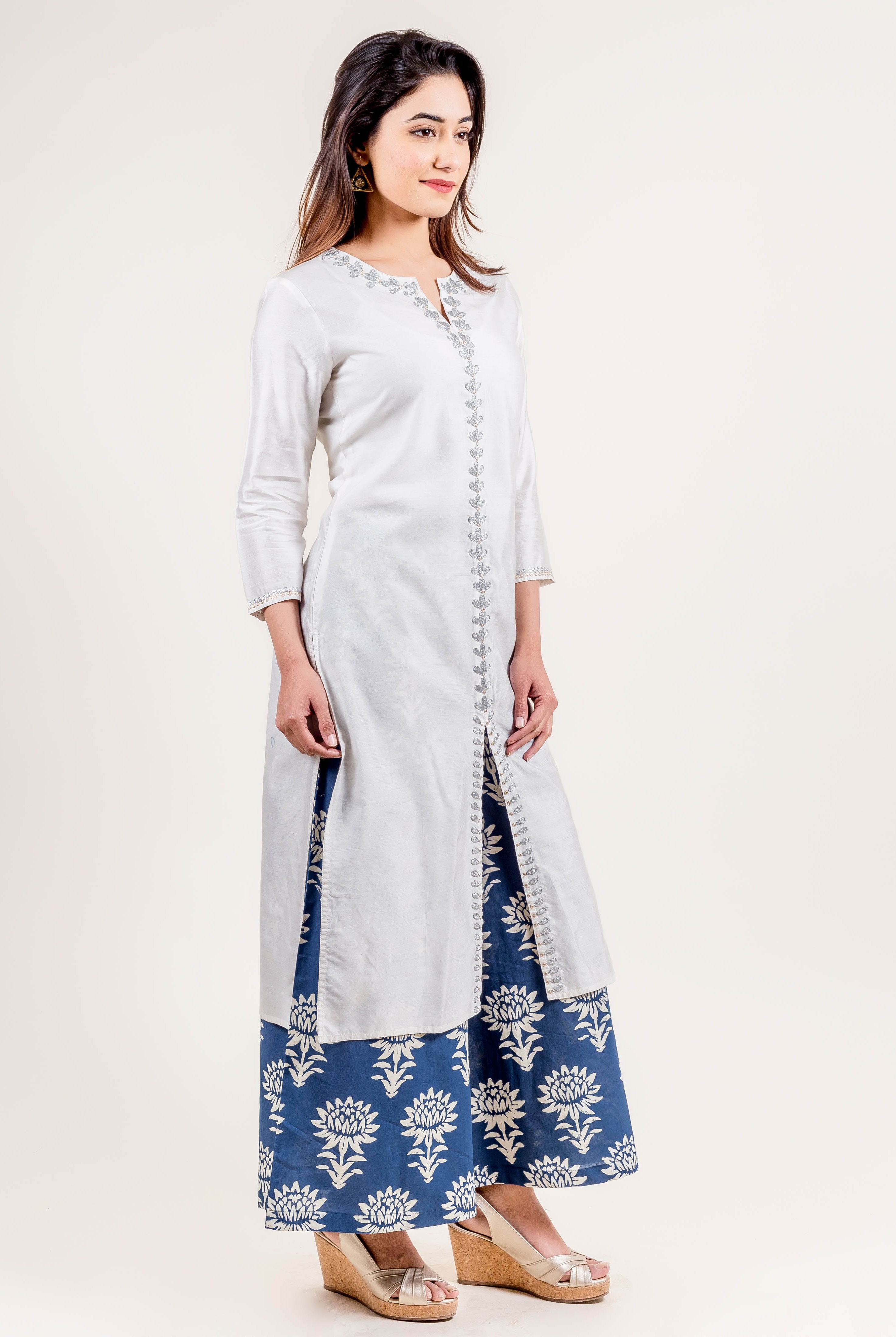 buy indo western kurti online