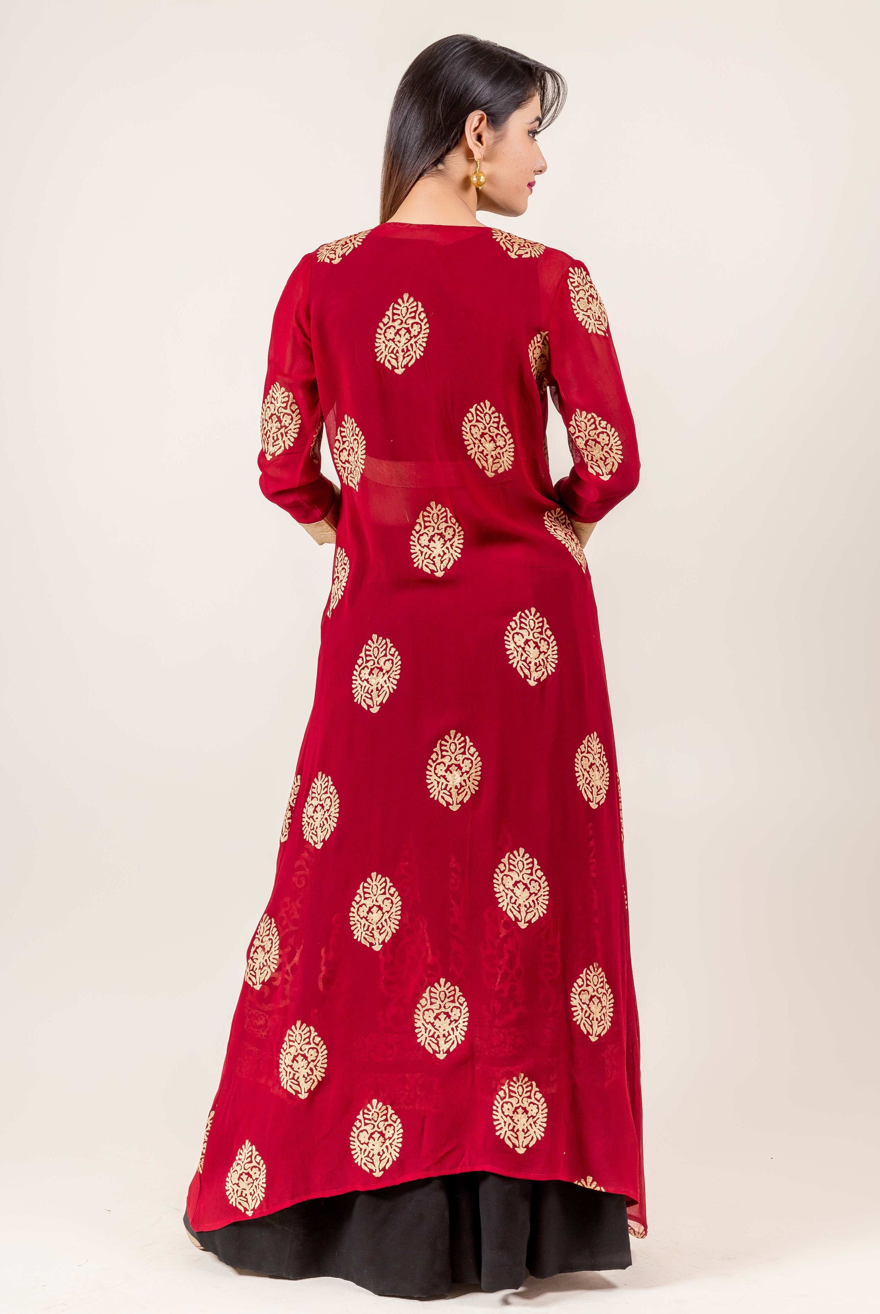indo western dress women