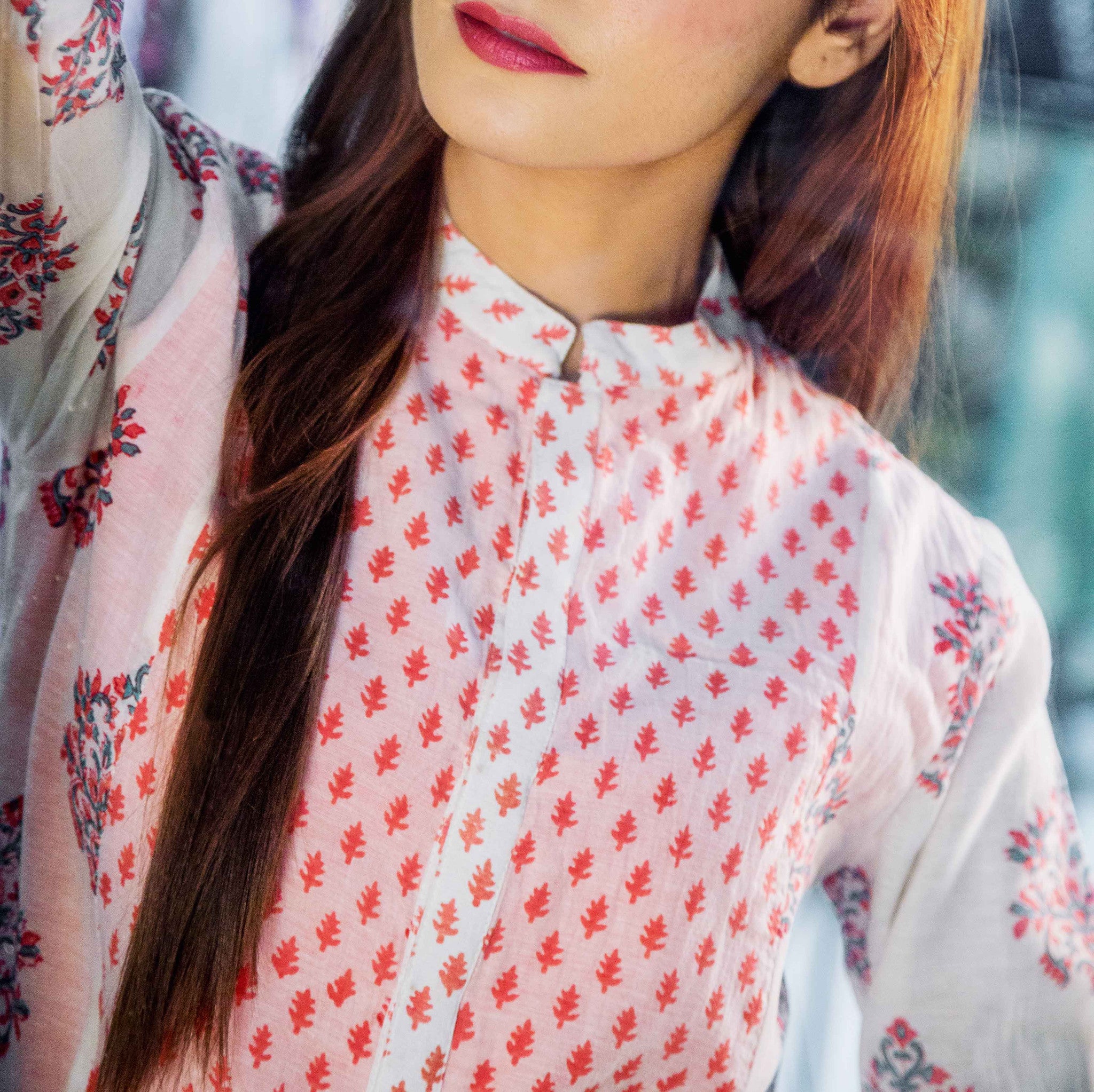 Cotton Kurtis Necklines To try Right Now