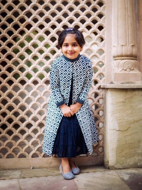 indo western dresses for baby girl