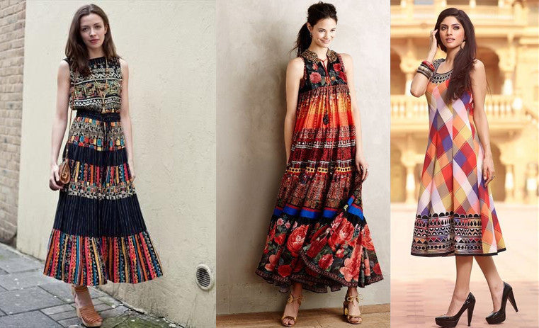 The Splash of Multicolor - Latest Designer Multicolor Kurtis