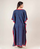 printed kaftan dress